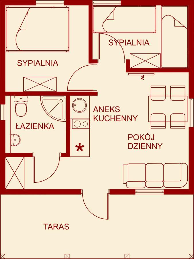 Osrodek Wypoczynkowy Nad Morzem Semi Holiday home Wicie (West Pomeranian)